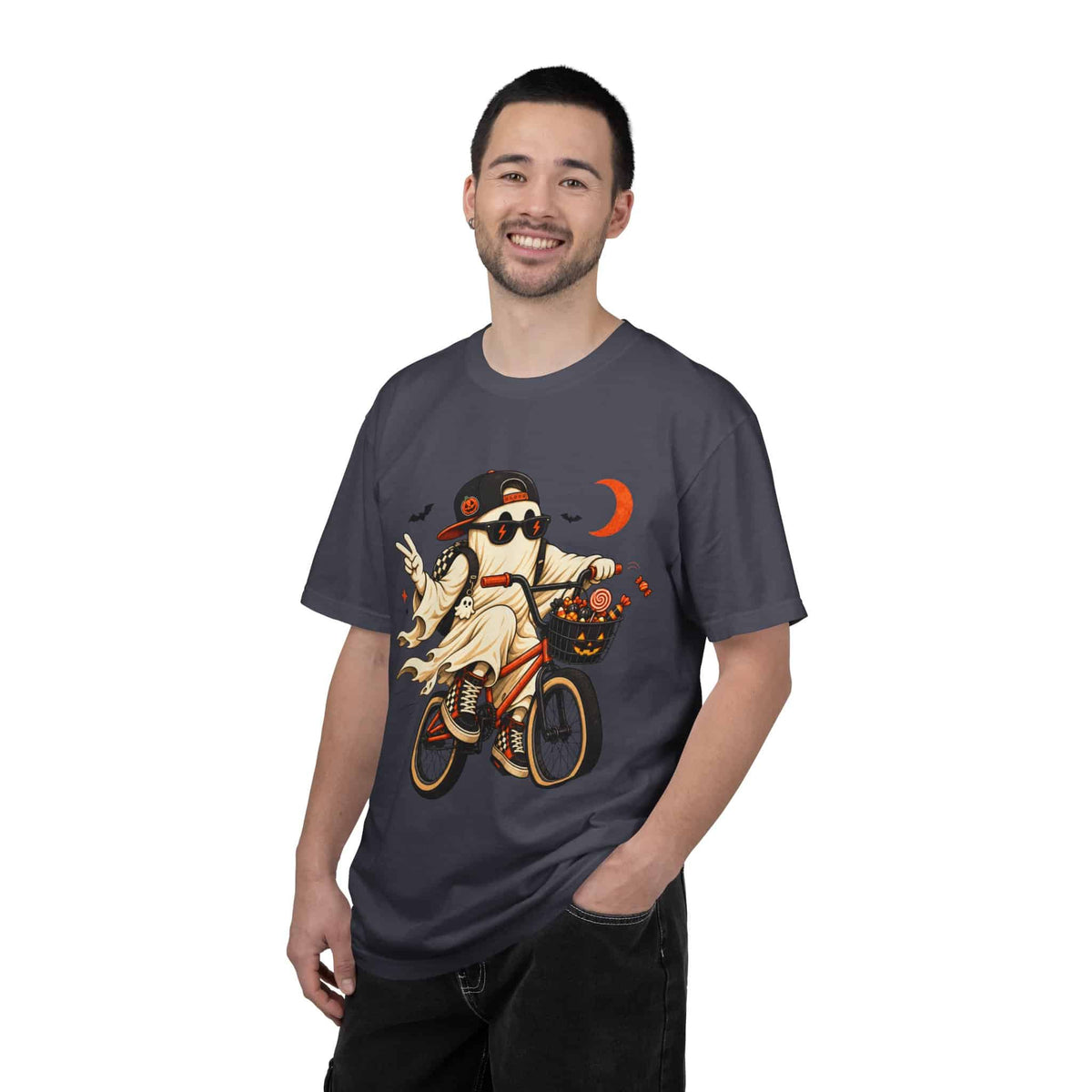 Gangster Mask Unisex Garment-Dyed T-shirt image 95