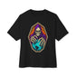 Soul Keeper Unisex Oversized Boxy Tee - Black, L image