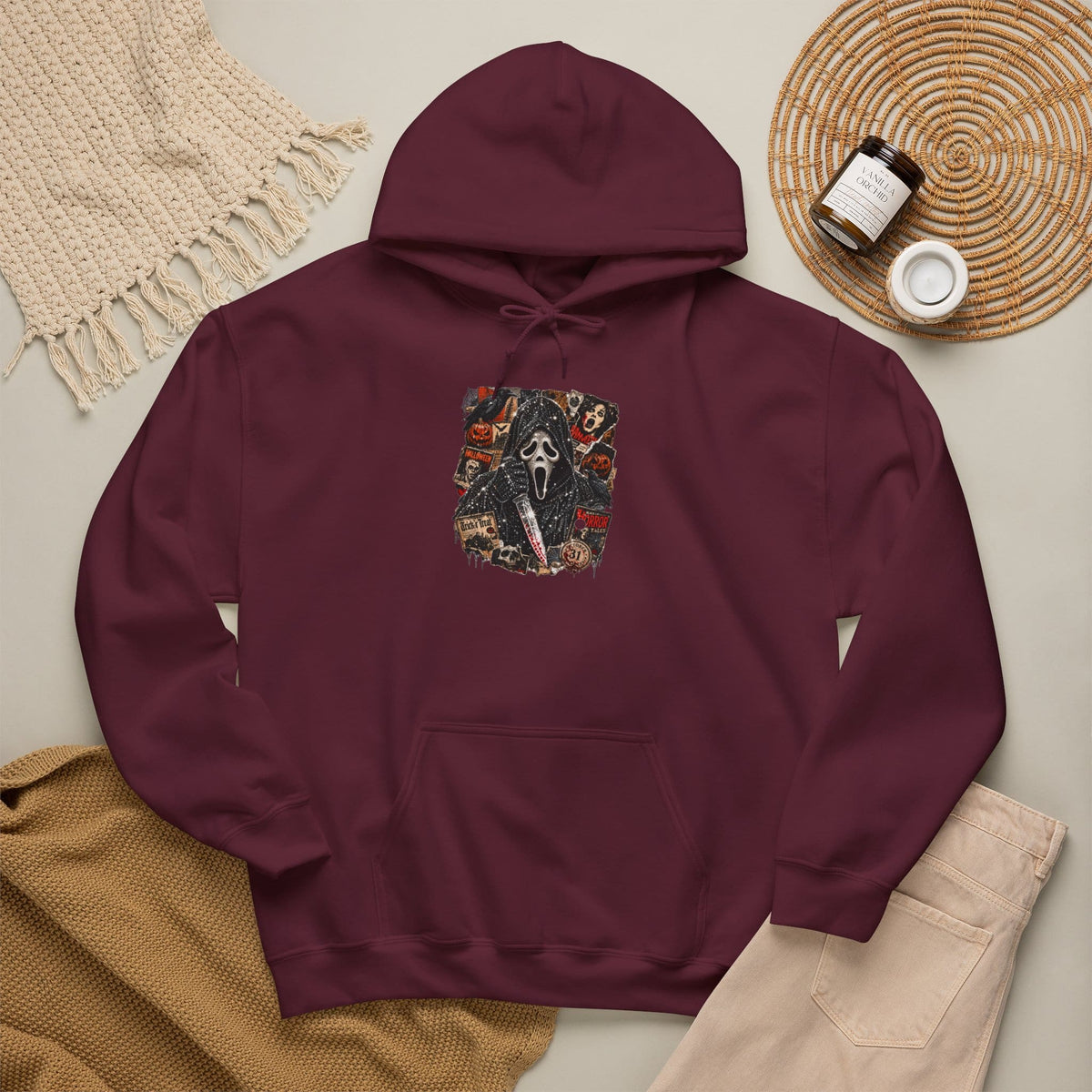 Halloween Horror Hooded Sweatshirt image 24