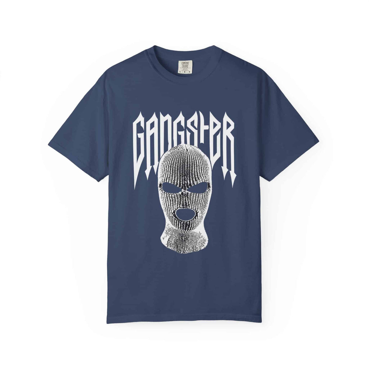 Gangster Mask Unisex Garment-Dyed T-shirt image