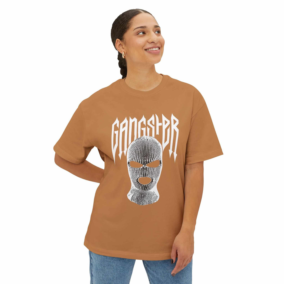 Gangster Mask Unisex Oversized Boxy Tee image 21