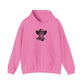 Outlaw Skull Hooded Sweatshirt - 3XL, Azalea image