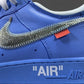 AF 1 Low OW MCA University Blue Shoes Sneakers - nk0000004 image 11