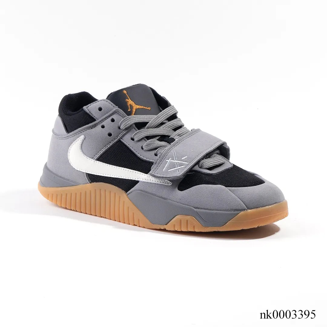 Travis Scott x Jumpman Jack Grey Black Gum Shoes Sneakers – nk0003395 image 2