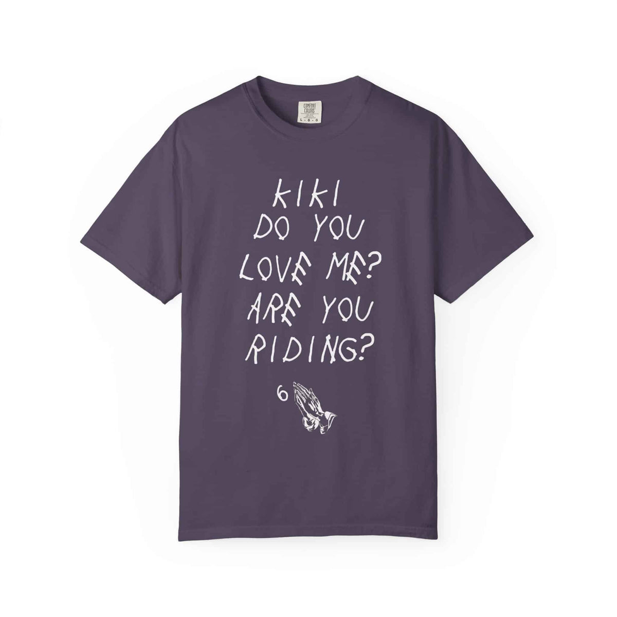 Kiki Loves Me Unisex Garment-Dyed T-shirt image