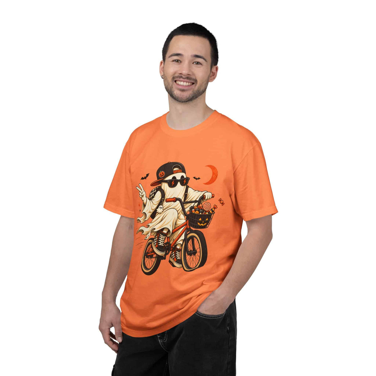 Gangster Mask Unisex Garment-Dyed T-shirt image 11