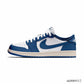 AJ 1 Low OG Storm Blue Shoes Sneakers – nk0004512 image 1