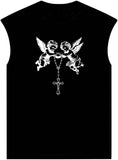 Heavenly Guardians Unisex Garment-Dyed Muscle Tee image 0
