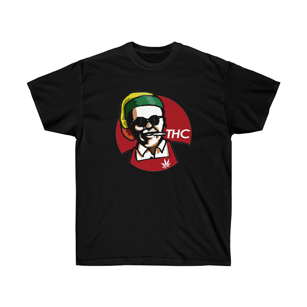 THC Red King Men T-Shirt - Black, M image
