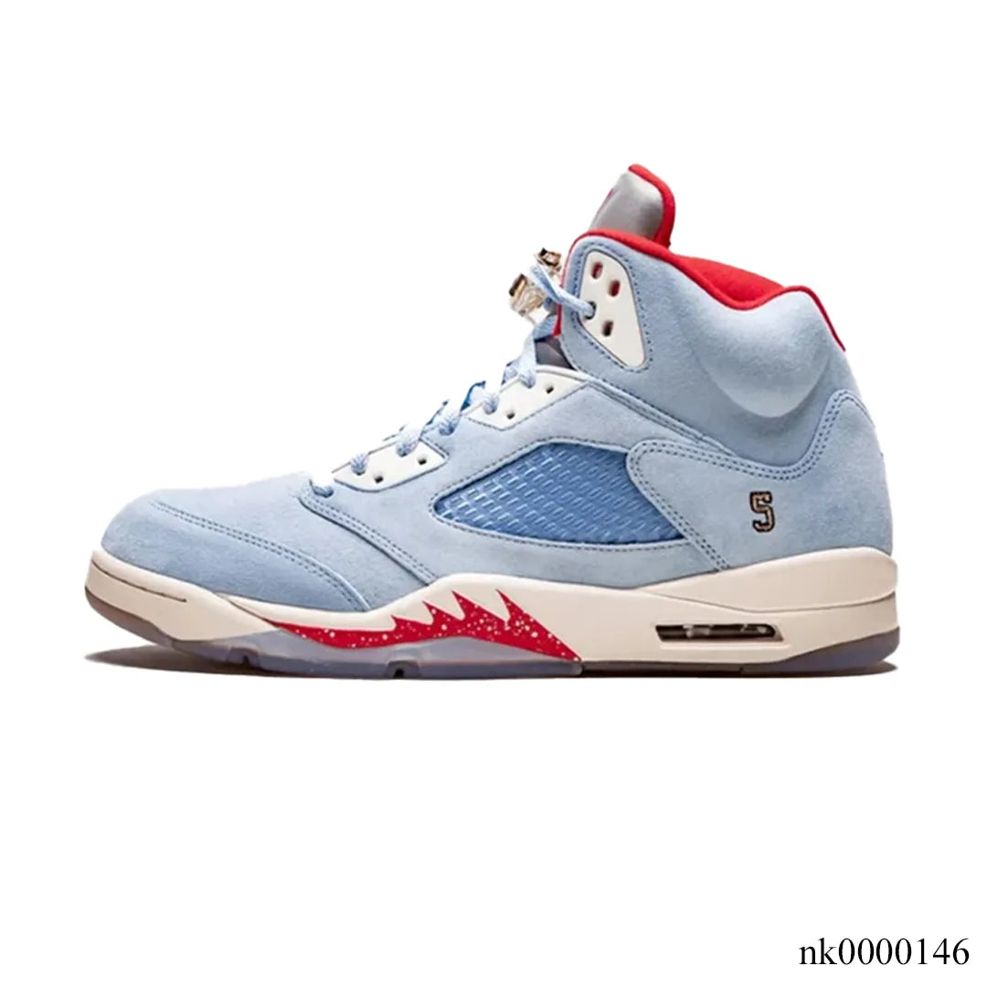 AJ 5 Retro Trophy Room Ice Blue Shoes Sneakers - nk0000146 image 1