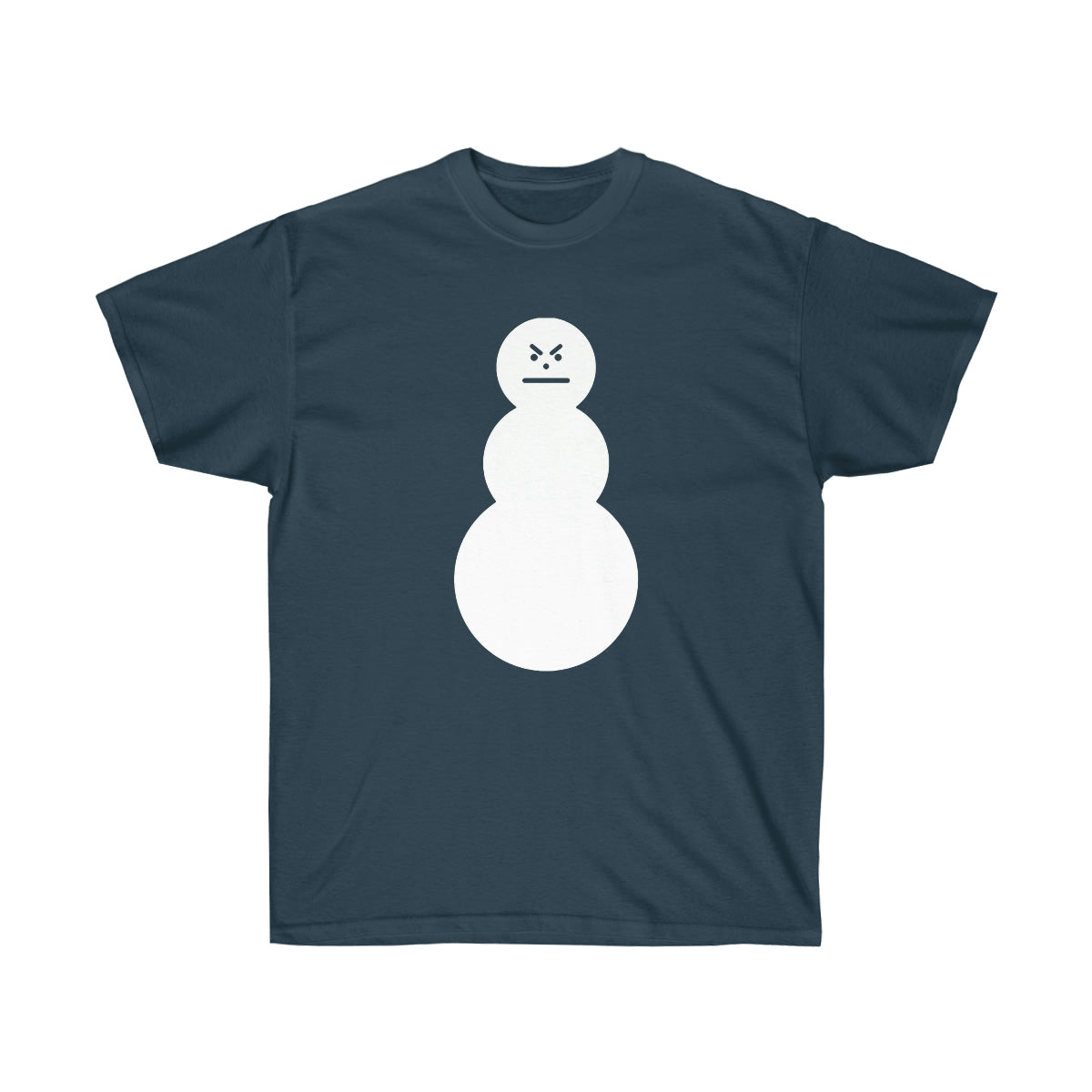 Jeezy Snowman Men T-Shirt - Blue Dusk, L image