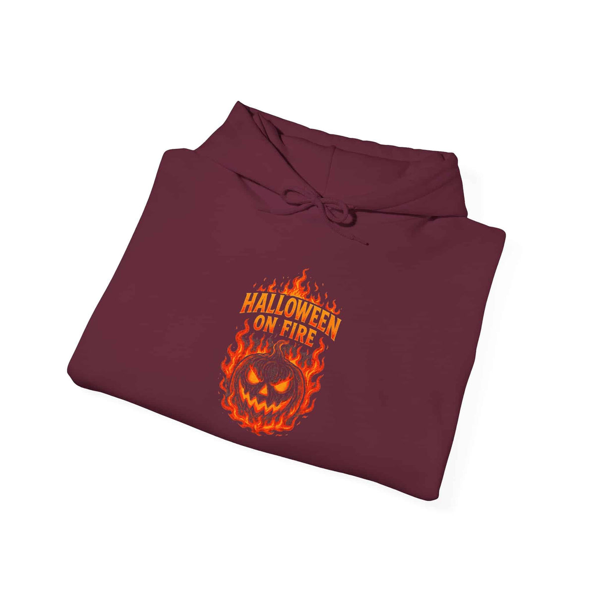 Halloween on Fire Hooded Sweatshirt image 26