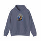 Airborne Legend Hooded Sweatshirt - 2XL, Heather Navy image