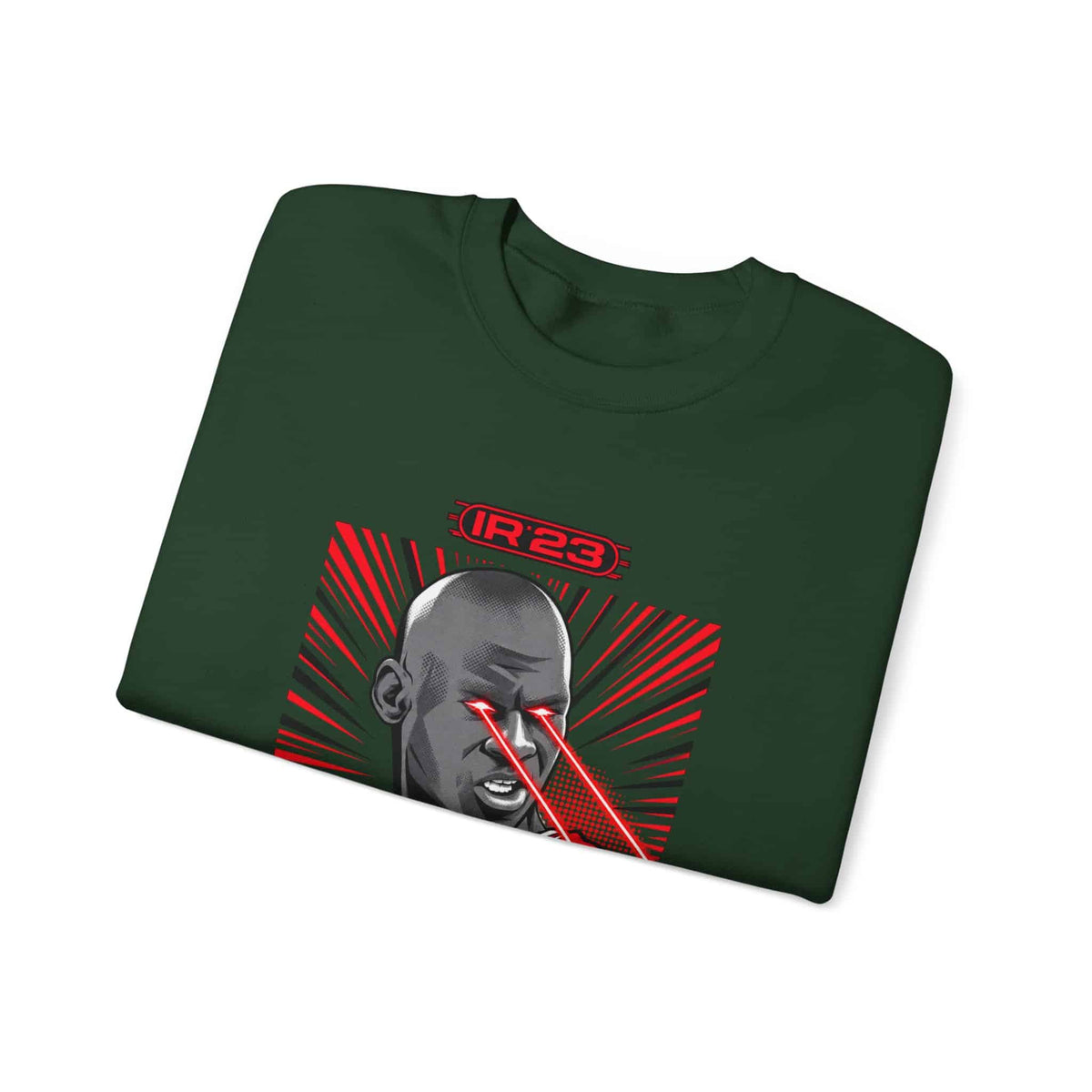 Graphic Print Crewneck Sweatshirt - POD0032 image 18