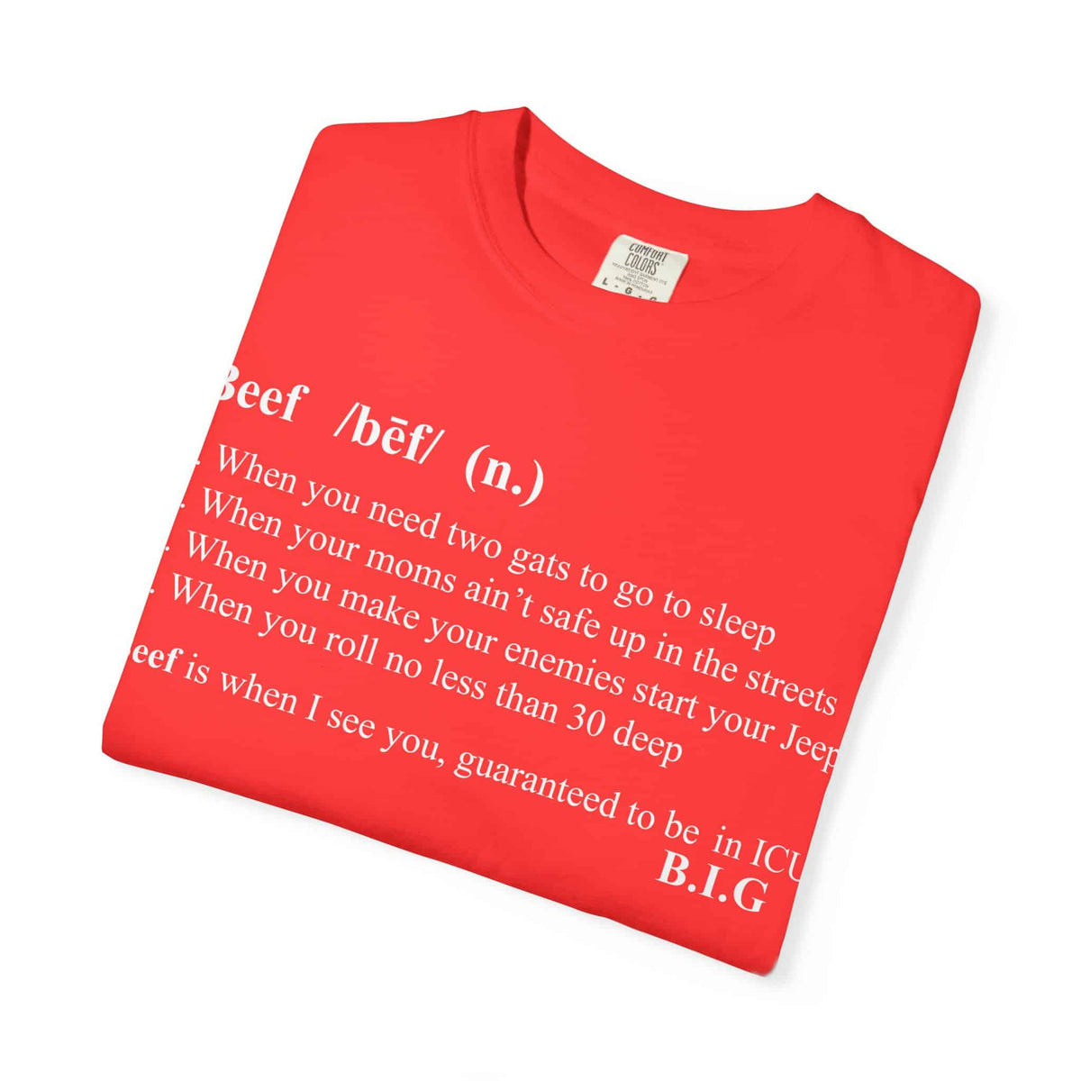 Beef Definition Unisex Garment-Dyed T-shirt image 38