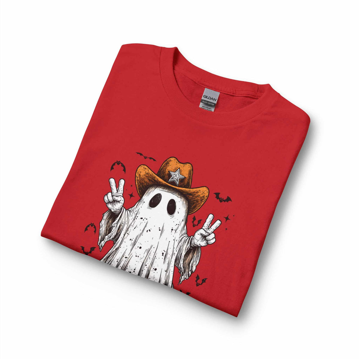 Howdy Ghost Long Sleeve T-Shirt image 14