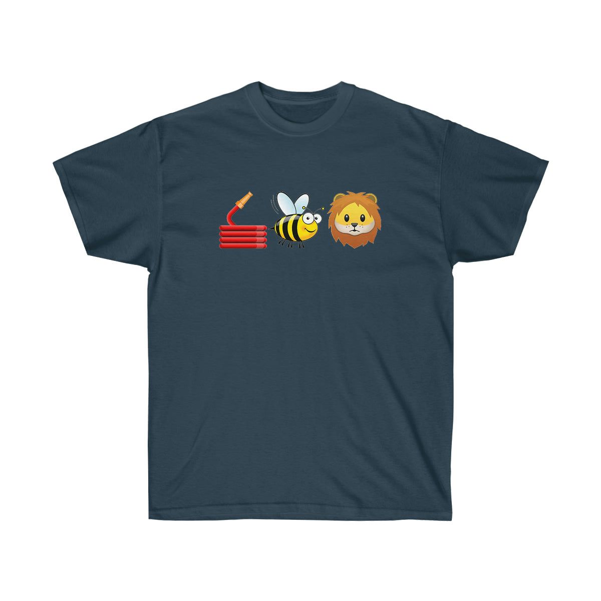 Hose Bee Lion T-Shirt - Blue Dusk, M image