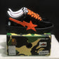 A Bathing Ape Bape Sta OS Feature Exclusive M2 Black Orange Shoes Sneakers - nk0005512 image 9