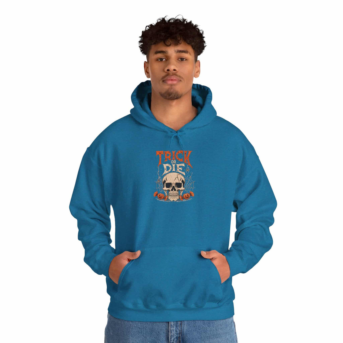 TRICK OR DIE Hooded Sweatshirt image 17