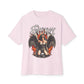 Sinner’s Flame Unisex Oversized Boxy Tee - Soft Pink, XS image