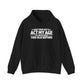 Graphic Print Hooded Sweatshirt - POD0034 image 0