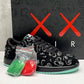 Travis Scott x KAWS x AJ 1 Low OG Black Shoes Sneakers – nk0004637 image 3