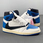 Travis Scott x Fragment x AJ 1 High "Military Blue" Shoes Sneakers - nk0001586 image 7