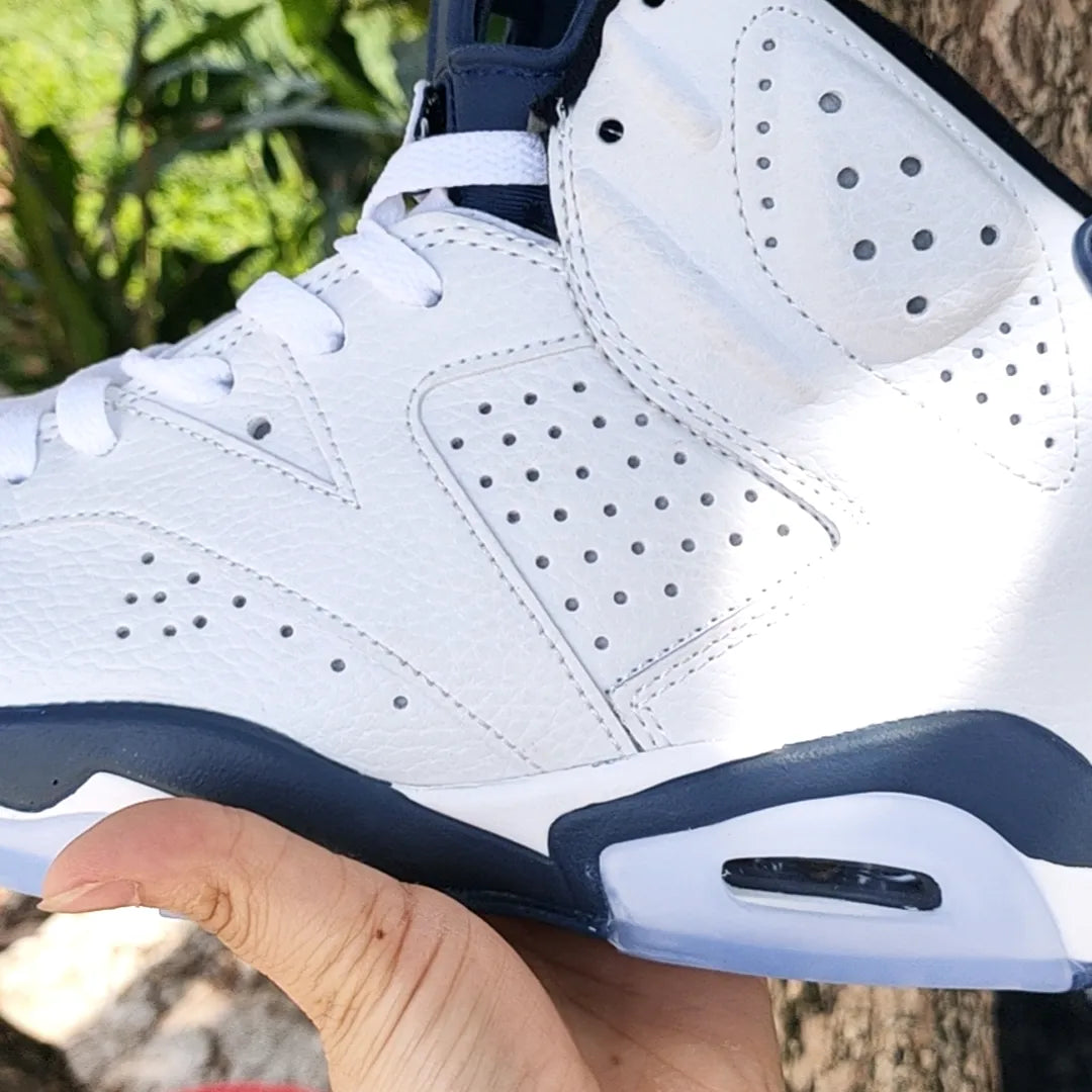AJ 6 Midnight Navy Shoes Sneakers - nk0001645 image 8