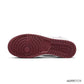 AJ 1 High 85 Metallic Burgundy Shoes Sneakers - nk0003534 image 5