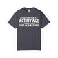 Graphic Print Unisex Garment-Dyed T-shirt – POD0034 image