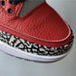 AJ 3 Retro SE Unite Fire Red Shoes Sneakers - nk0000757 image 12