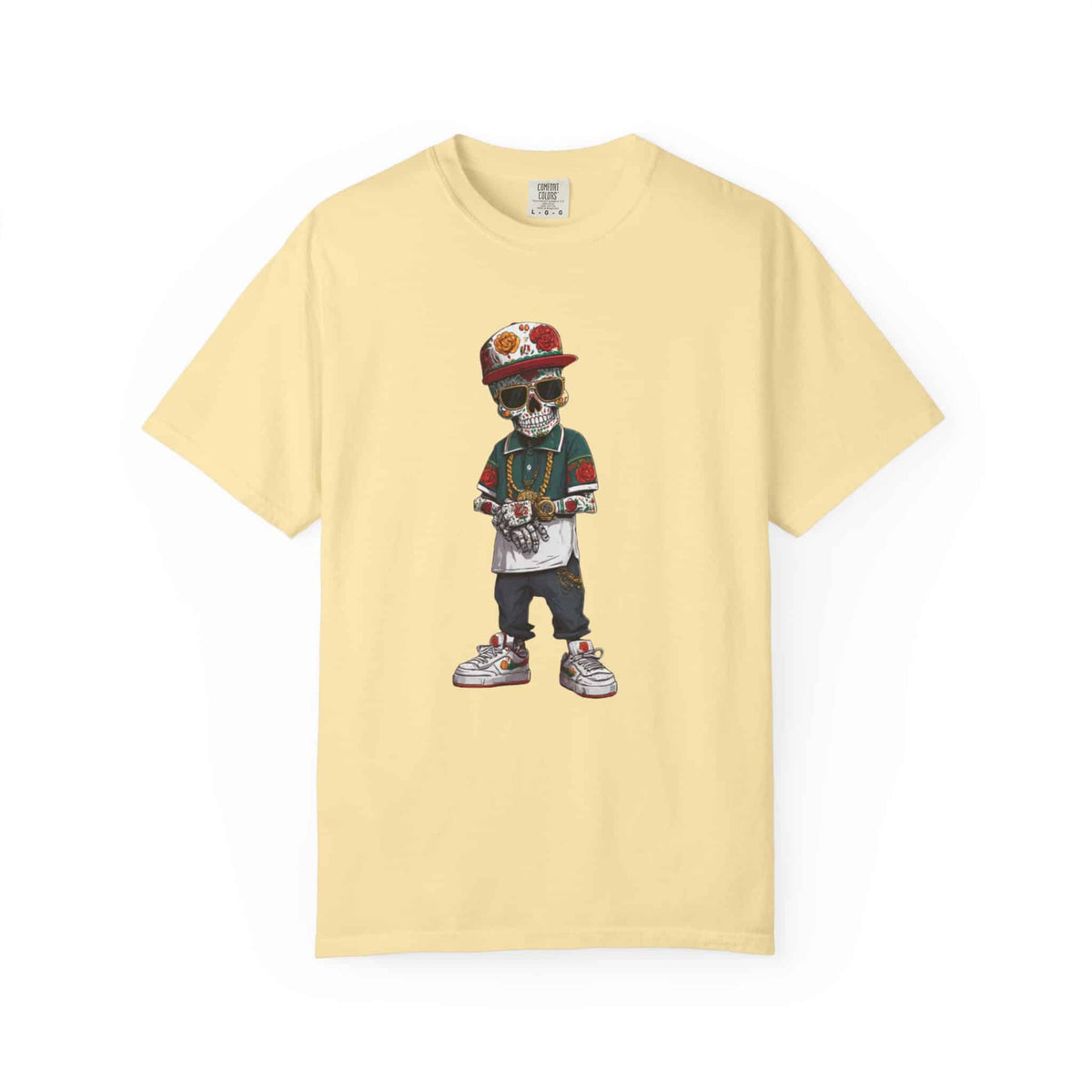 Skull Luxury Unisex Garment-Dyed T-shirt image 18