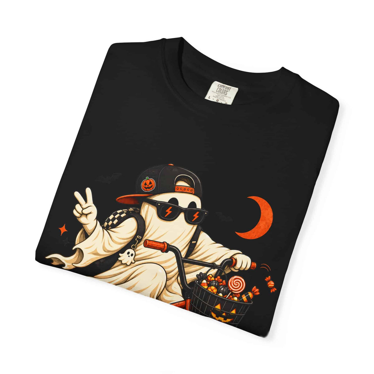 Gangster Mask Unisex Garment-Dyed T-shirt image 2