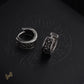 CH Cross Hoop Earrings - CH0158 - Silver 1 image