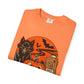 Midnight Cat Unisex Garment-Dyed T-shirt image 14
