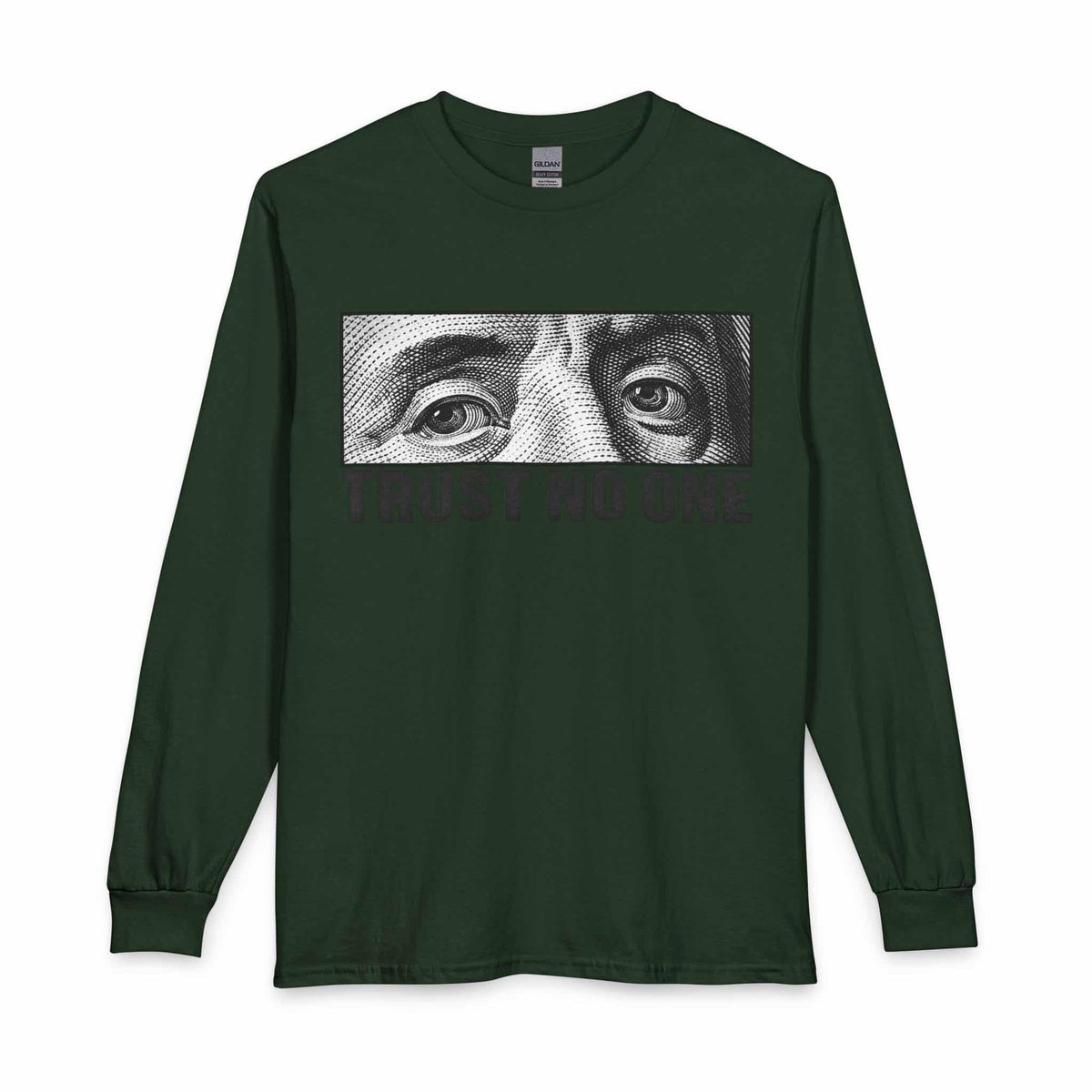 Graphic Print Long Sleeve T-Shirt - POD0039 image