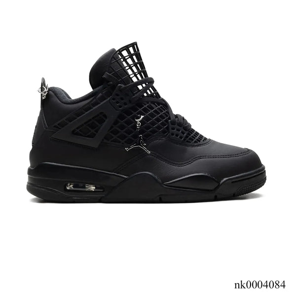 [Premium] Air Jordan 4 NET Black Shoes Sneakers - nk0004084