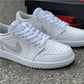 AJ 1 Low OG Neutral Grey Shoes Sneakers - nk0001623 image 3