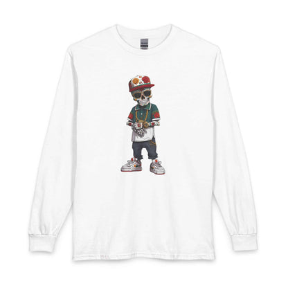 Skull Luxury Long Sleeve T-Shirt image 4