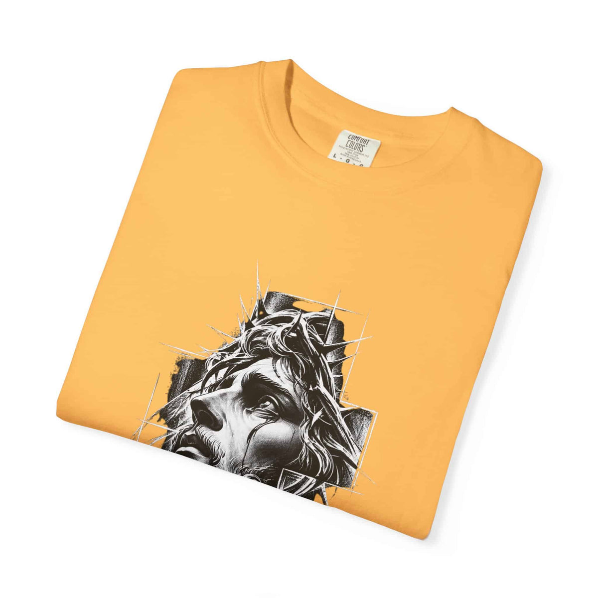 Crown of Faith 2 Unisex Garment-Dyed T-shirt image 38