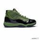 AJ 11 Retro Olive and Black Shoes Sneakers - nk0004177 image 0