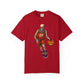Halloween Basketball Unisex Garment-Dyed T-shirt image 48