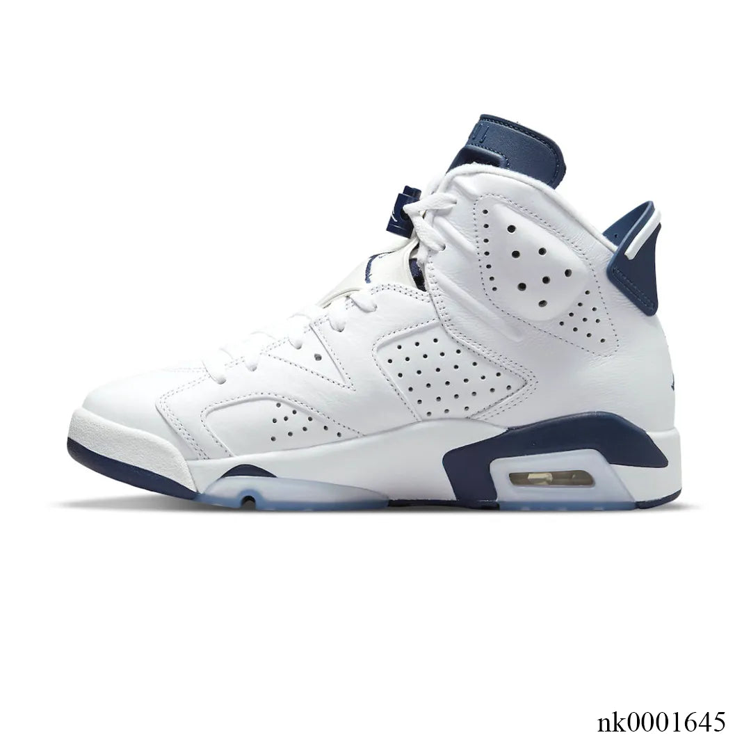 AJ 6 Midnight Navy Shoes Sneakers - nk0001645 image 1