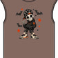 Boy Skeleton Halloween Unisex Garment-Dyed Muscle Tee image