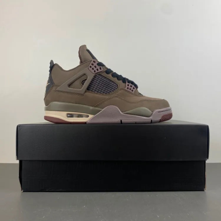 A Ma Maniére x AJ 4 Retro 'Dark Mocha' Shoes Sneakers - nk0004826 image 5