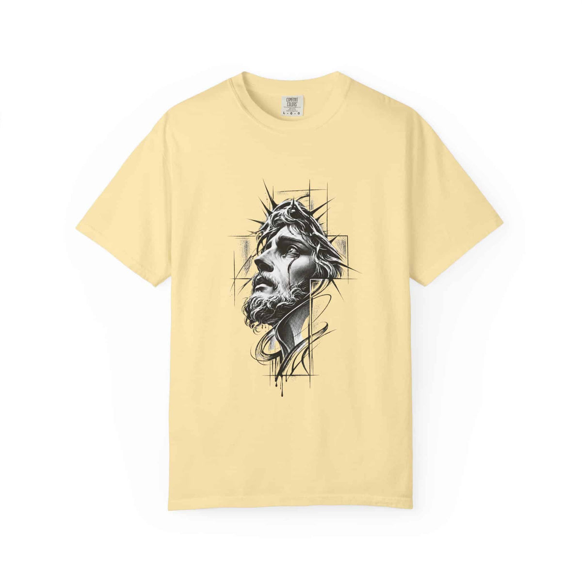 Crown of Faith 1 Unisex Garment-Dyed T-shirt image