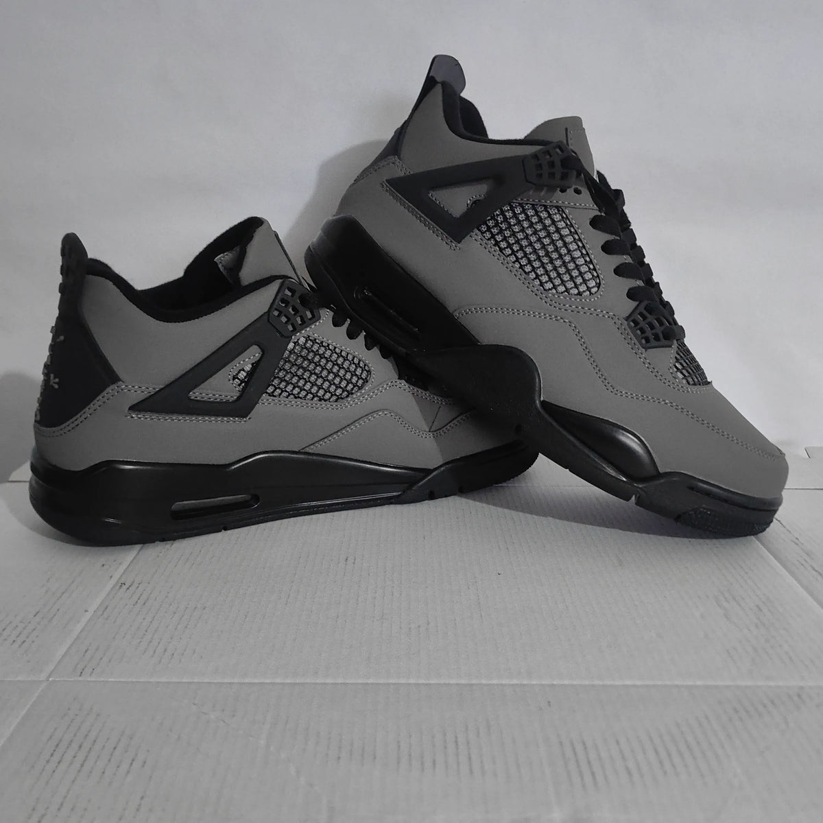 AJ 4 x Travis Scott Retro Dark Grey Black Shoes Sneakers - nk0005039 image 4