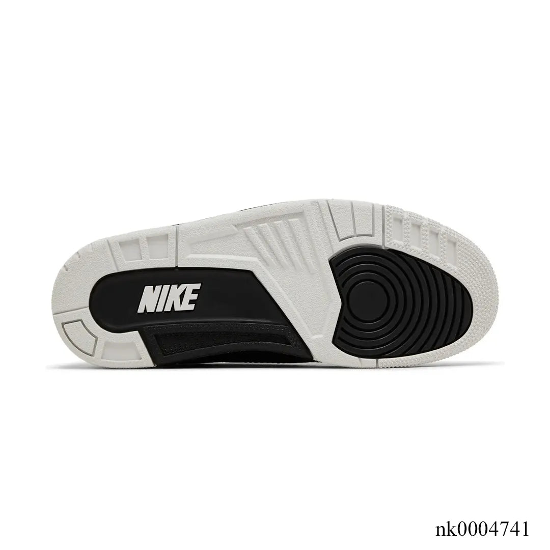 AJ 2/3 Black Metallic Silver Shoes Sneakers - nk0004741 image 4