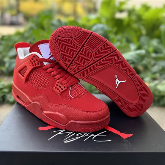 AJ 4 Triple Red Shoes Sneakers - nk0004844 image 4