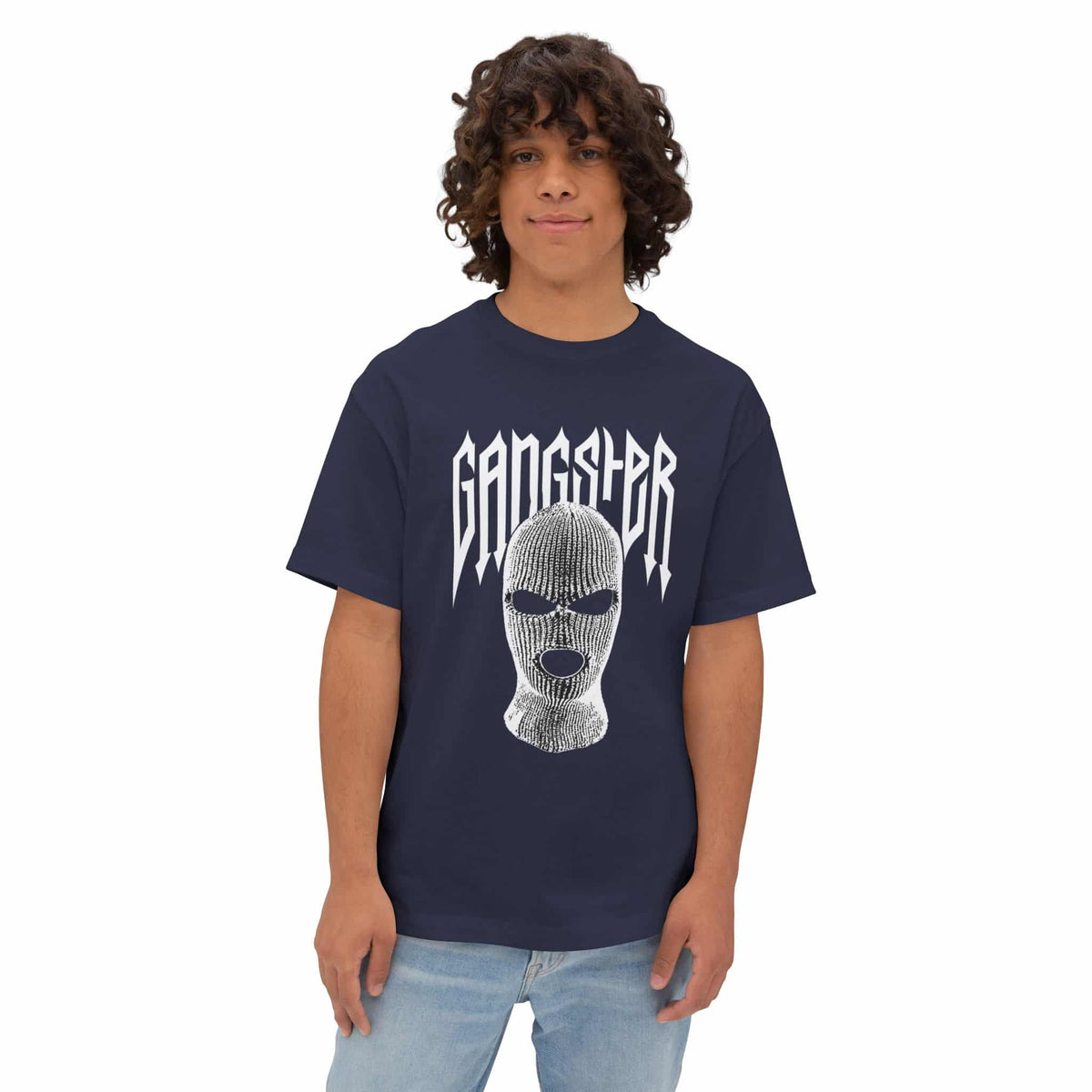 Gangster Mask Unisex Oversized Boxy Tee image 40